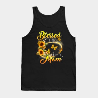 Blessed To Be Called Mom Sunflower Lovers Grandma Tank Top